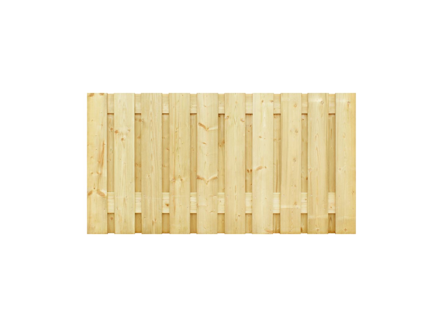 Vuren Plankenscherm | Geschaafd | 21-planks | 90 X 180 Cm | Groen ...